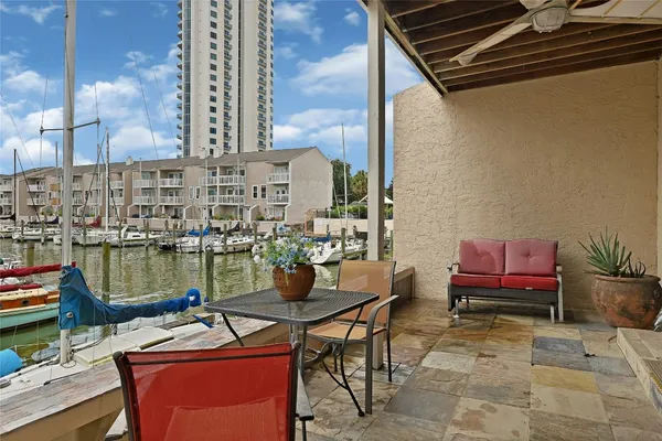 a view of balcony and patio