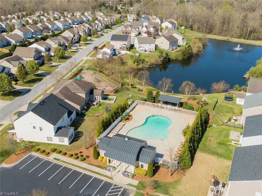 745 Spinning Wheel Point High Point, NC 27265 - Photo 34 of 34 Overhead view of neighborhood pool.
