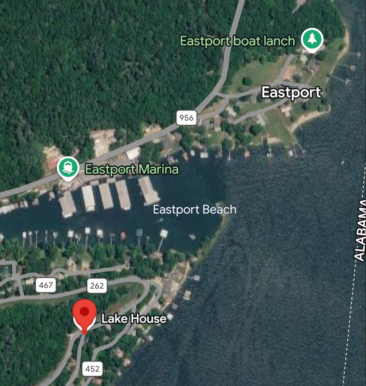 a view of a sign board