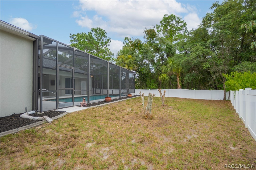1 Stokesia Court South Homosassa, FL 34446 - Photo 45 of 50 large fenced in backyard