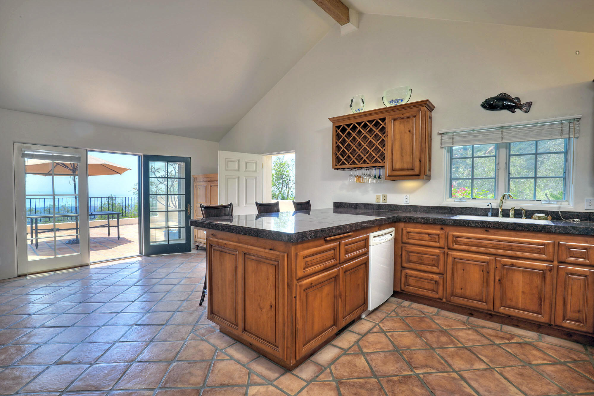 2690 Gibraltar Road Santa Barbara, CA 93105 - Photo 9 of 28 Kitchen-Living