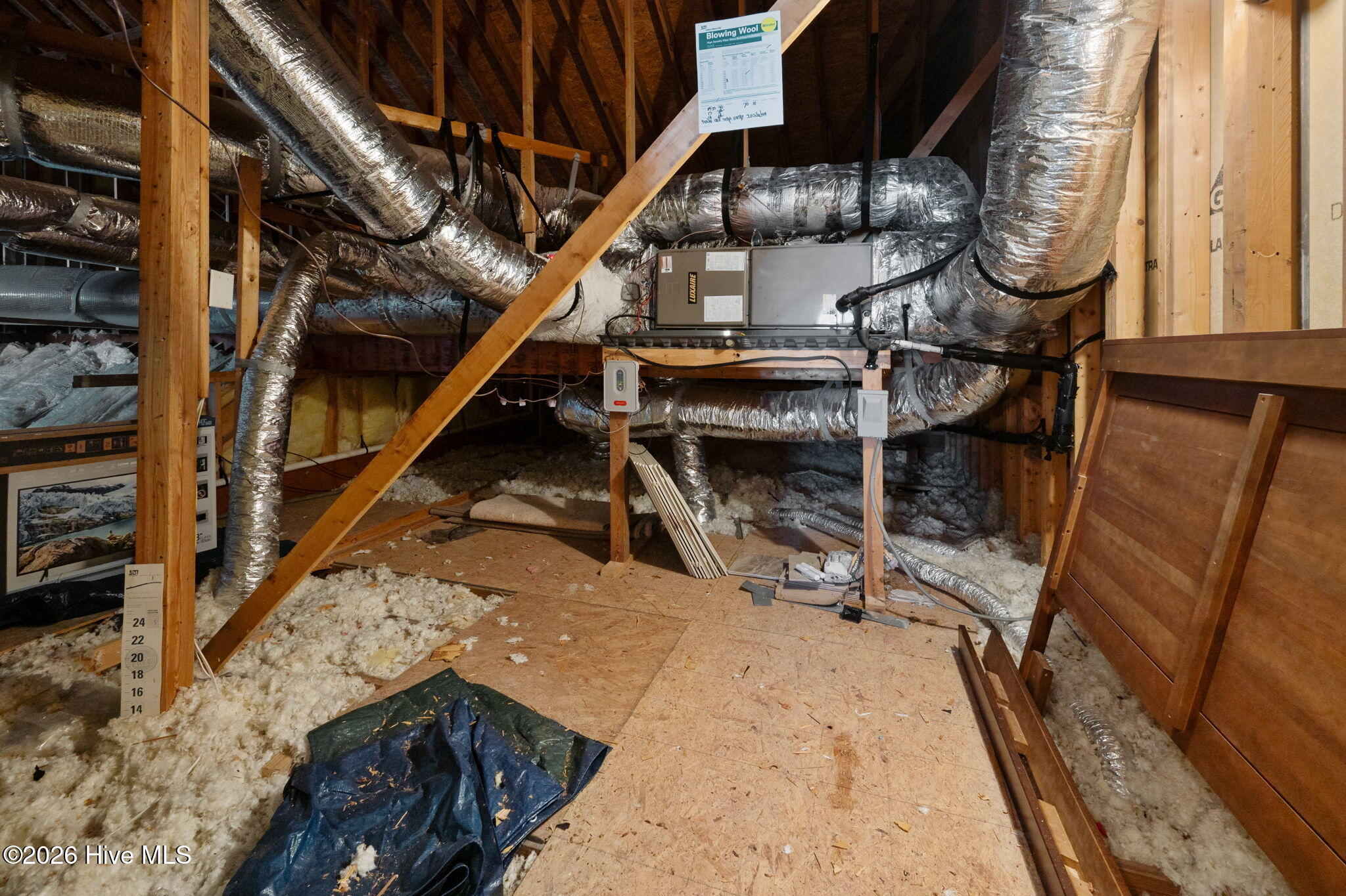 4197 Cambridge Cove Road, Unit 2 Southport, NC 28461 - Photo 30 of 60 Floored Attic
