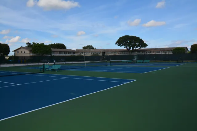 a view of a tennis court