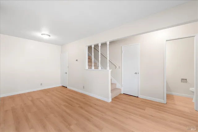 wooden floor in an empty room