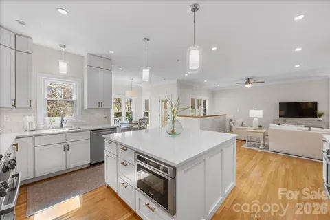 a front view of a house with patio