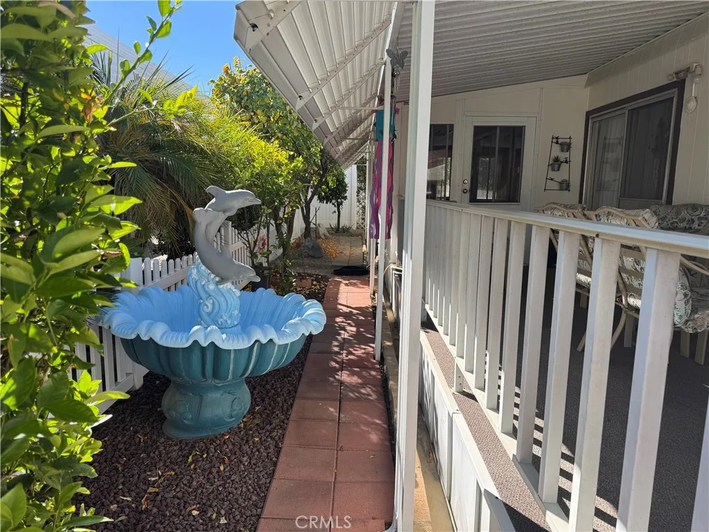 35218 Fir, Unit 183 Yucaipa, CA 92399 - Photo 28 of 35 a view of a balcony with chairs