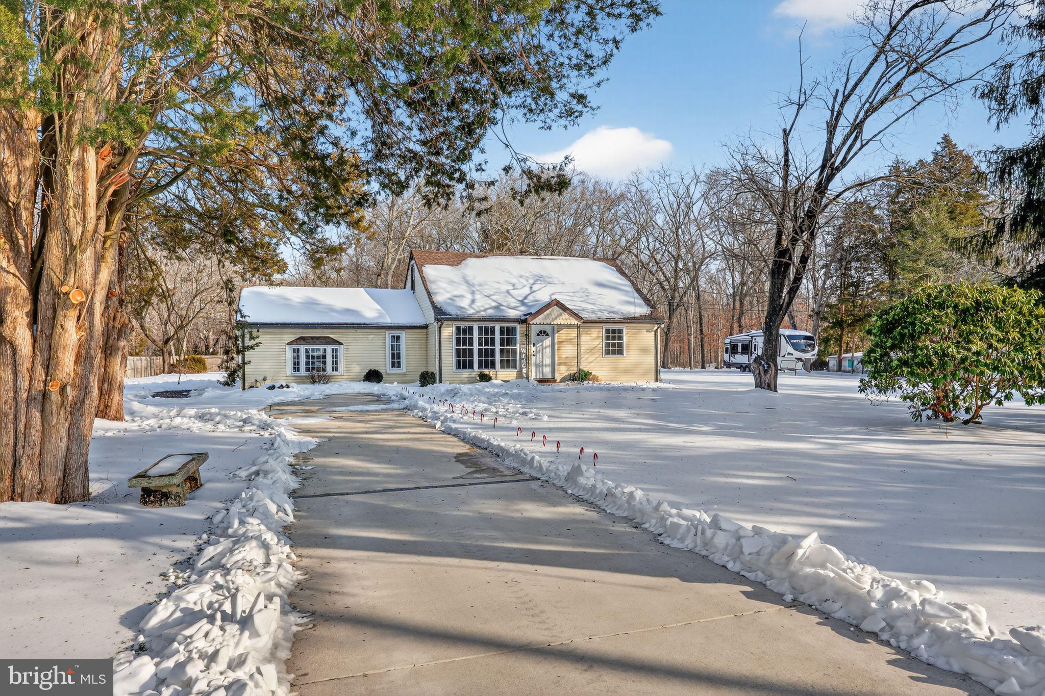 a view of a town with barn house