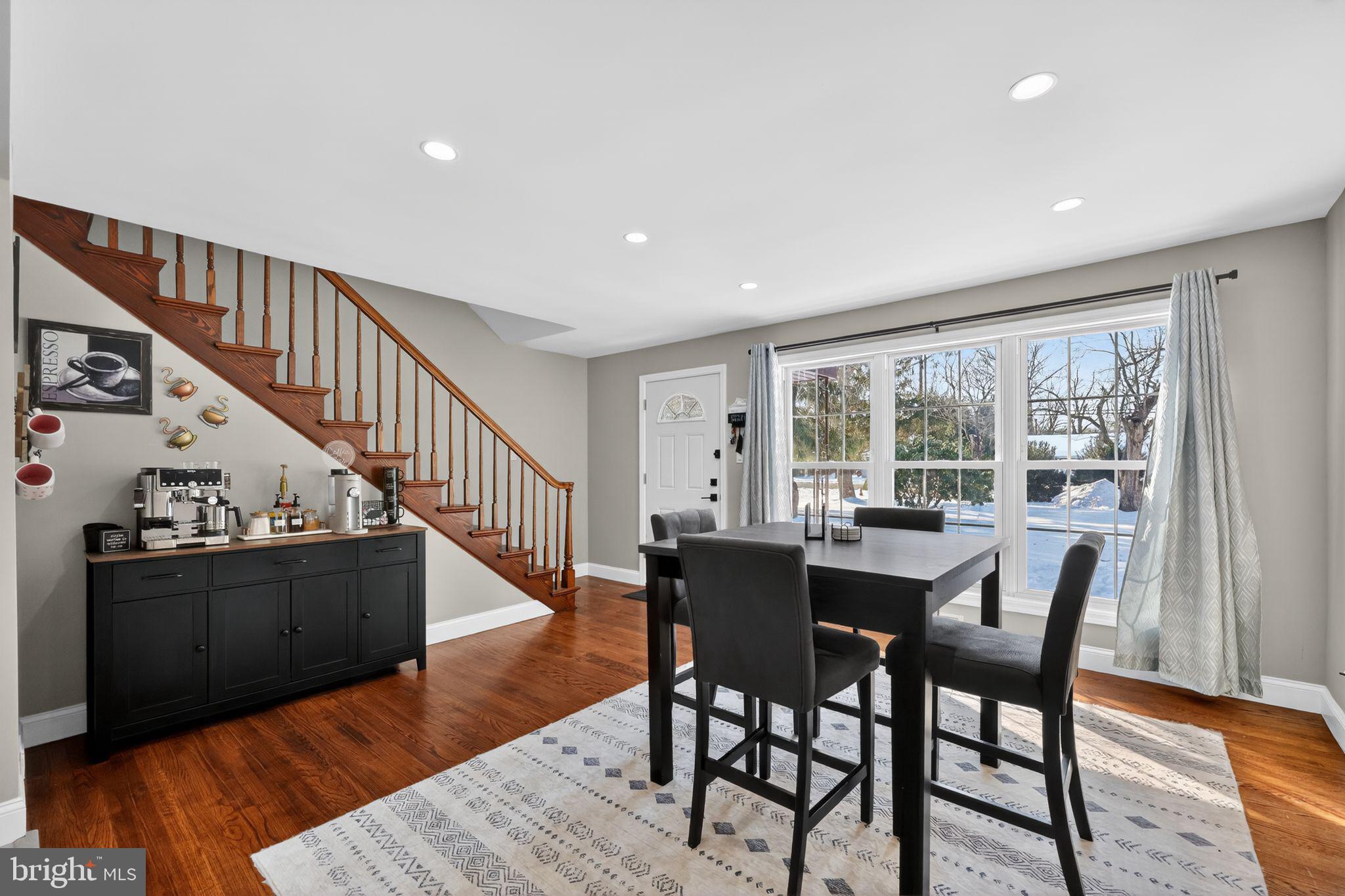 298 South Tuckahoe Road Williamstown, NJ 08094 - Photo 2 of 22 a view of a dining room with furniture window and wooden floor