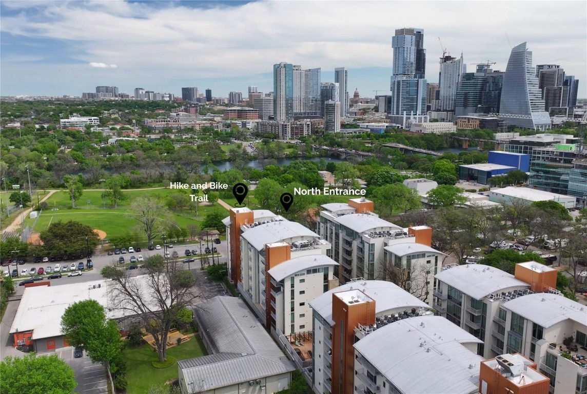 1600 Barton Springs Road, Unit 5301 Austin, TX 78704 - Photo 26 of 30 a picture of city view with lake view