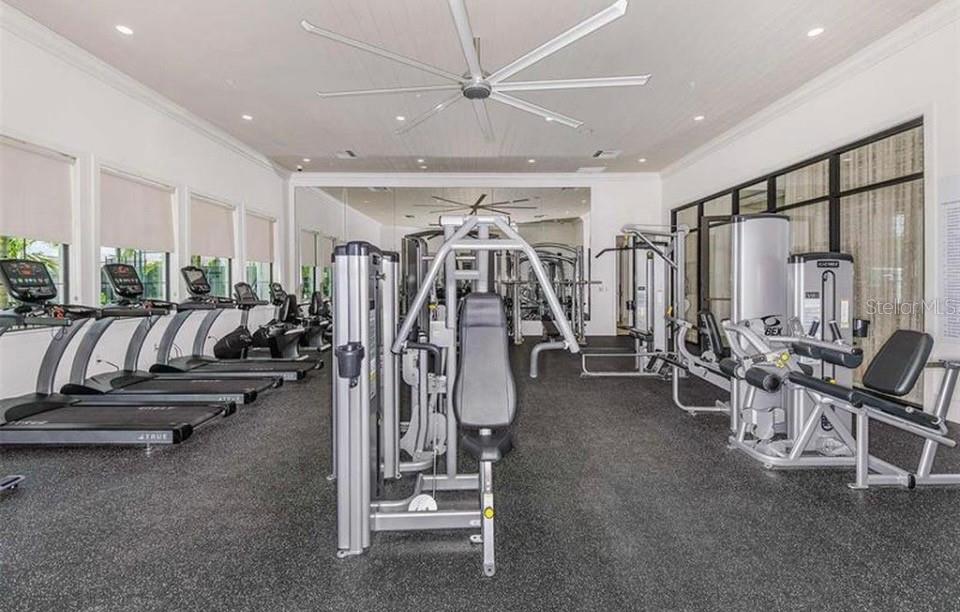 5557 Long Shore Loop Sarasota, FL 34238 - Photo 76 of 90 a view of a room with gym equipment