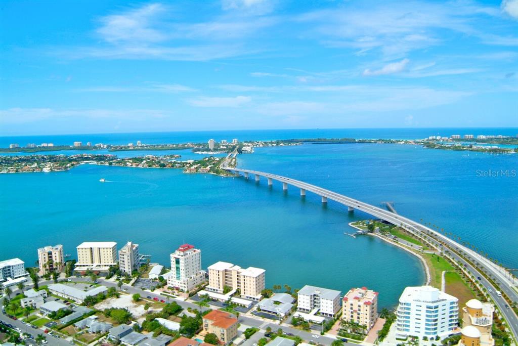 5557 Long Shore Loop Sarasota, FL 34238 - Photo 82 of 90 a view of a balcony with an ocean view