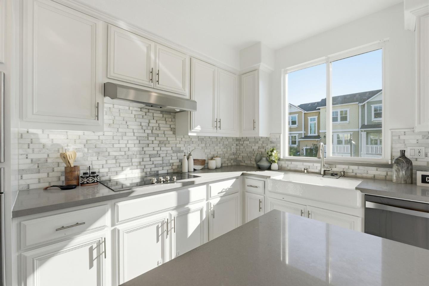 2039 Colony Street Mountain View, CA 94043 - Photo 13 of 43 a kitchen with stainless steel appliances granite countertop a sink and cabinets