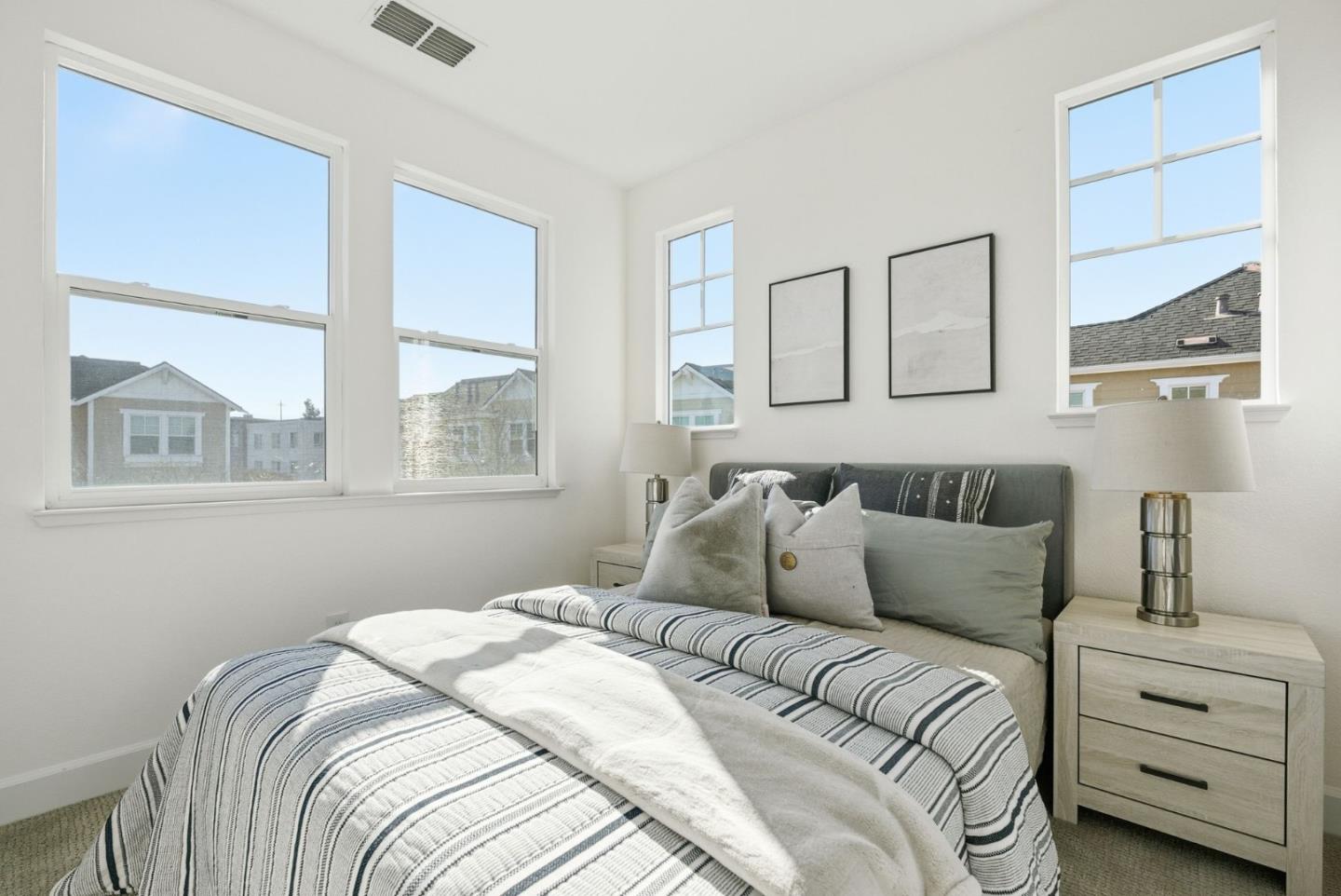 2039 Colony Street Mountain View, CA 94043 - Photo 27 of 43 a bedroom with a bed and a window