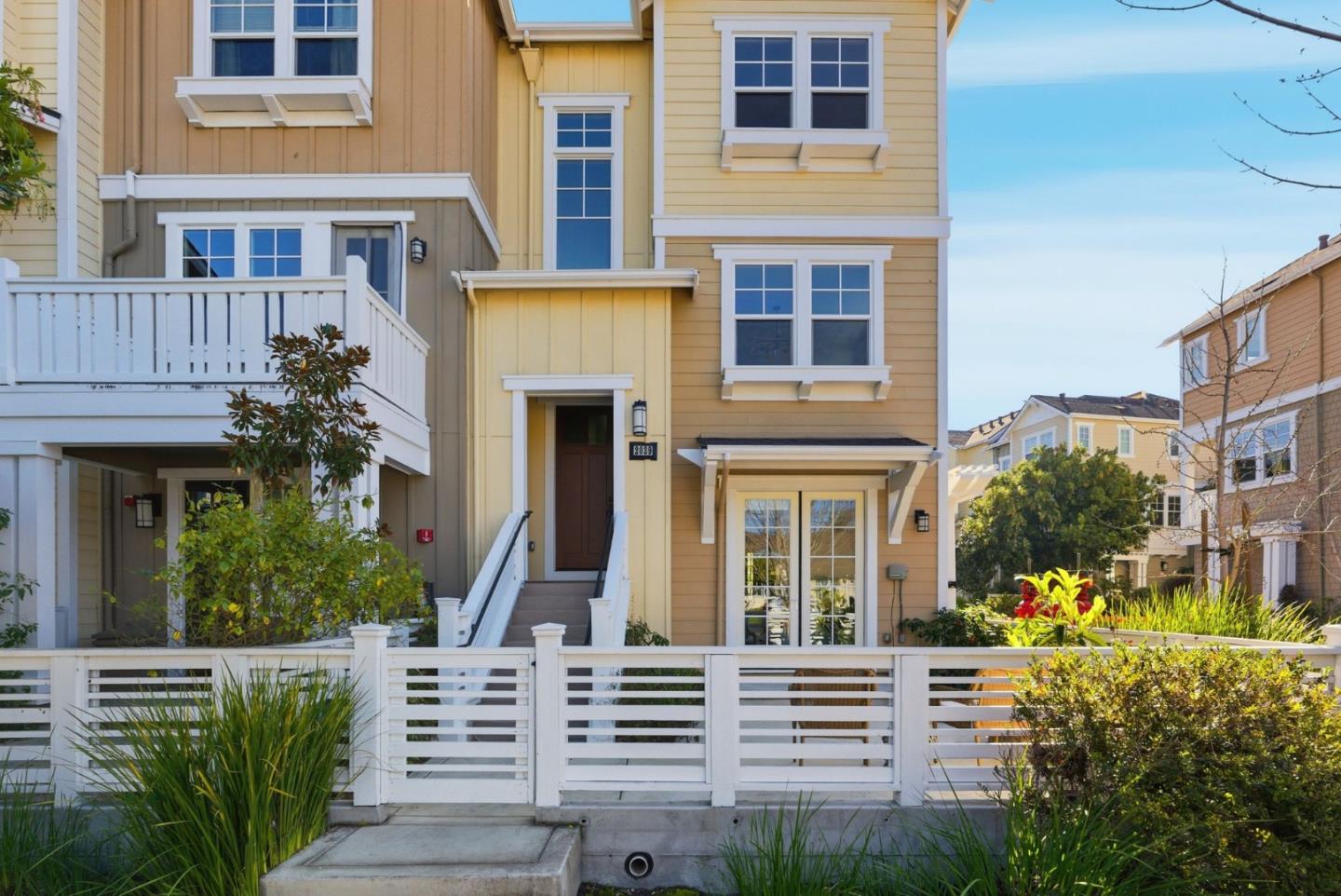 2039 Colony Street Mountain View, CA 94043 - Photo 34 of 43 a view of house with a yard and potted plants