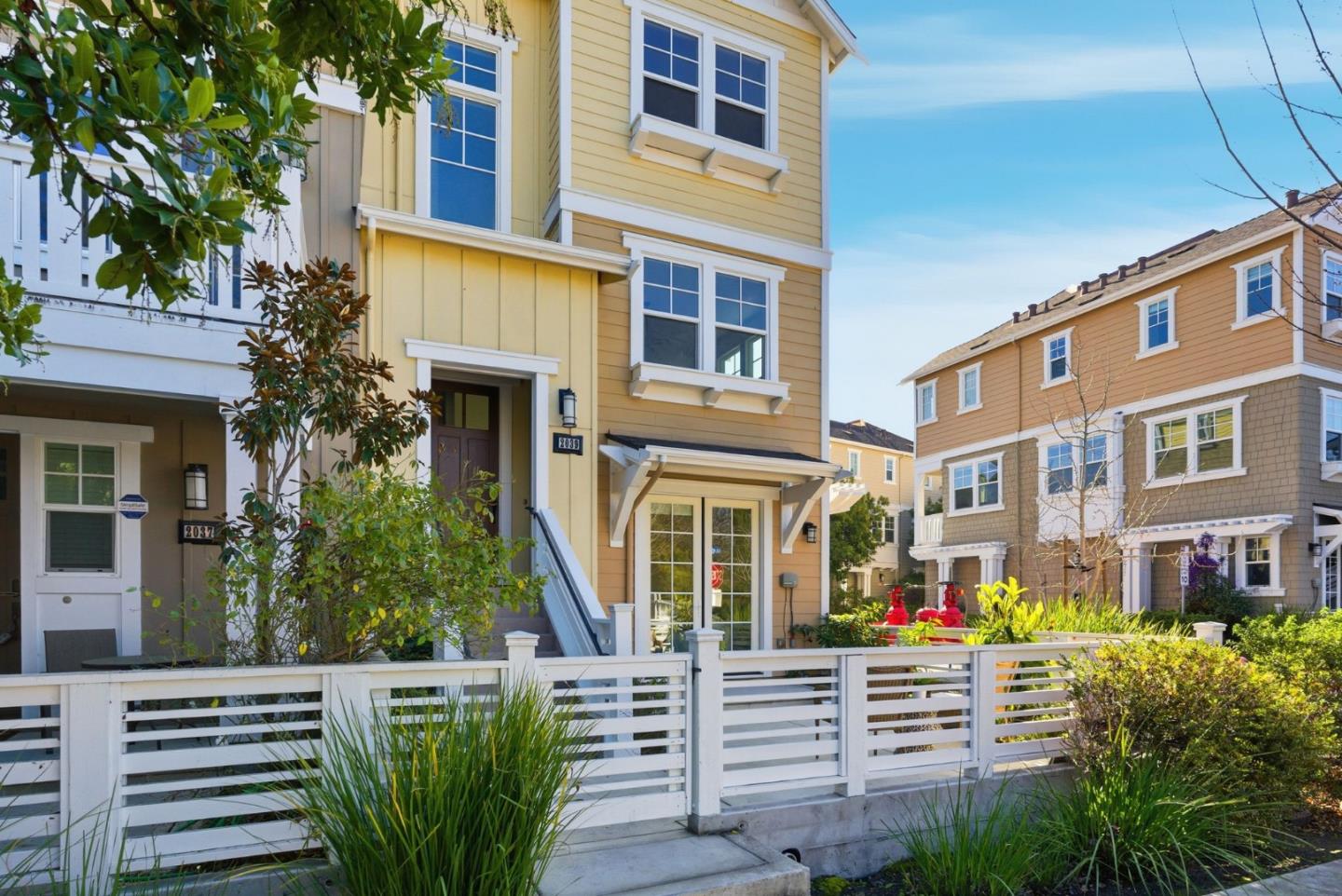 2039 Colony Street Mountain View, CA 94043 - Photo 35 of 43 a front view of a building with garden