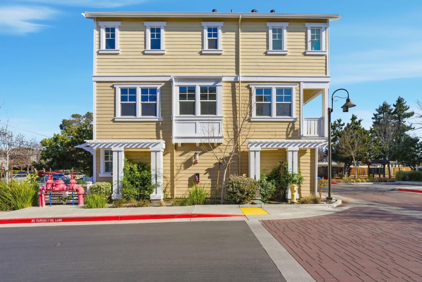 2039 Colony Street Mountain View, CA 94043 - Photo 41 of 43 a front view of a house with a yard and plants