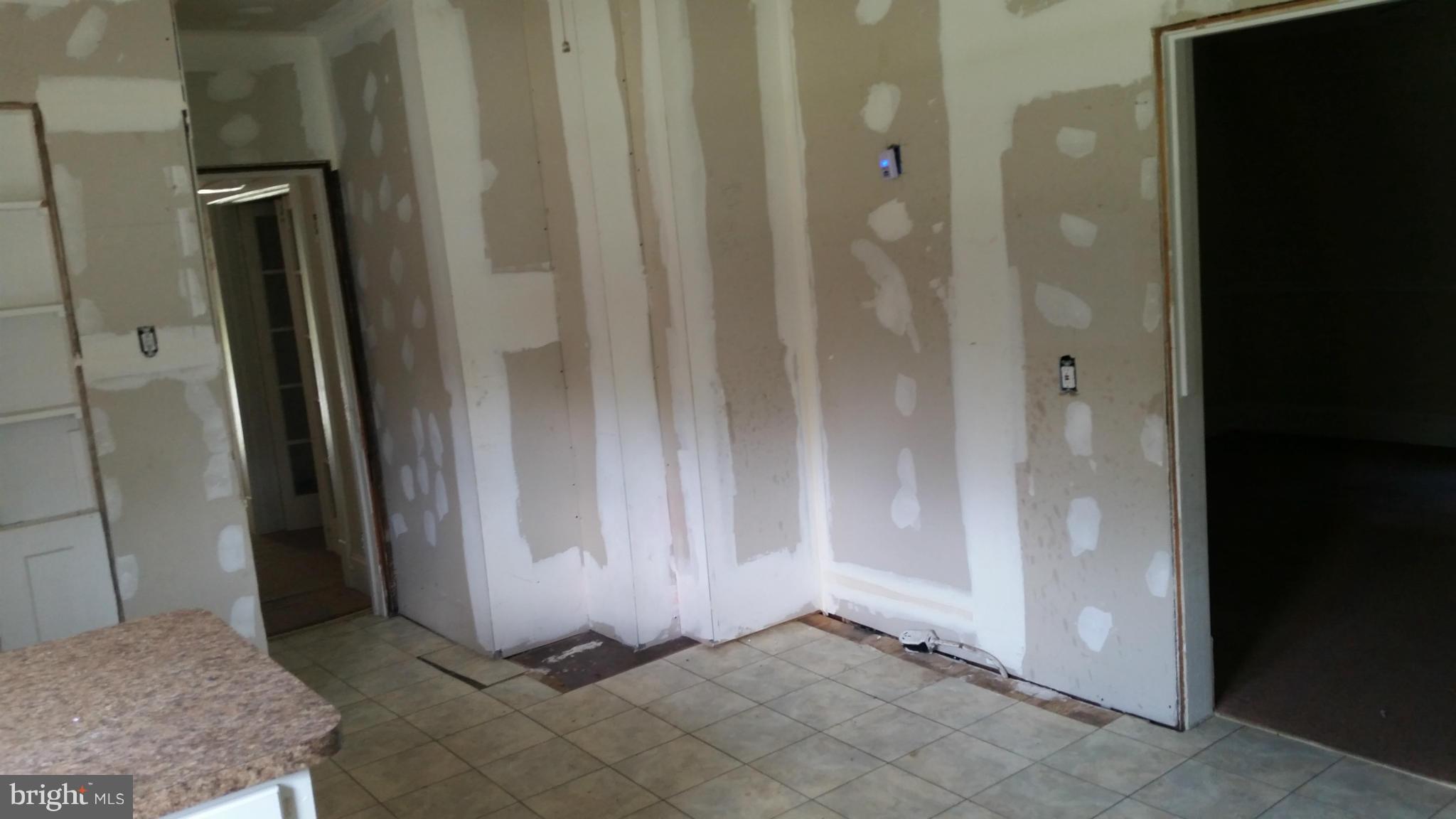 Kitchen work in progress