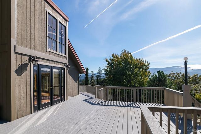 a view of balcony and deck