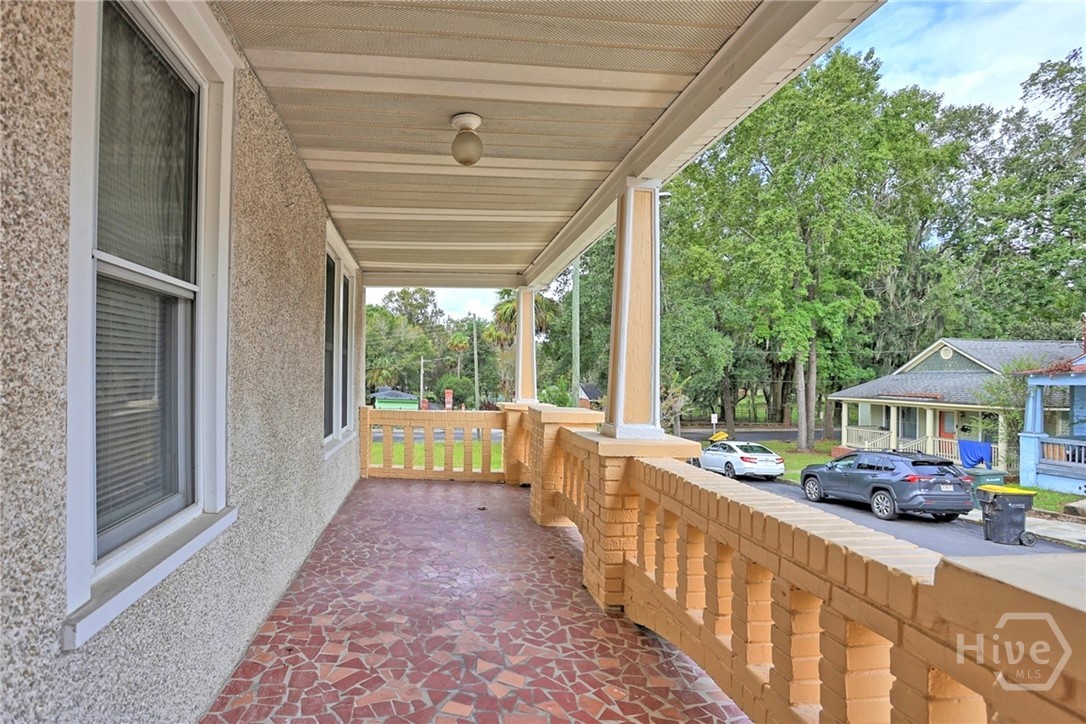 1023 West 37th Street Savannah, GA 31415 - Photo 4 of 33 Spacious front porch and second back porch.