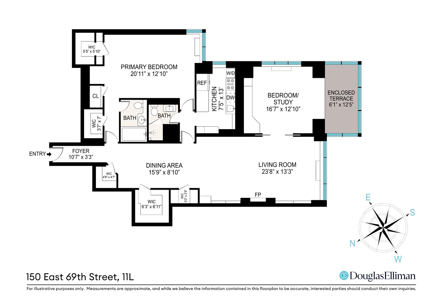 150 East 69th Street, Unit 11L Manhattan, NY 10021 - Photo 13 of 13 a picture of a book and a white bed