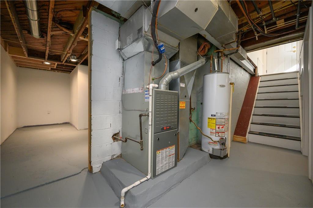 532 Oregon Avenue Rochester, PA 15074 - Photo 20 of 25 a view of storage and utility room with stairs