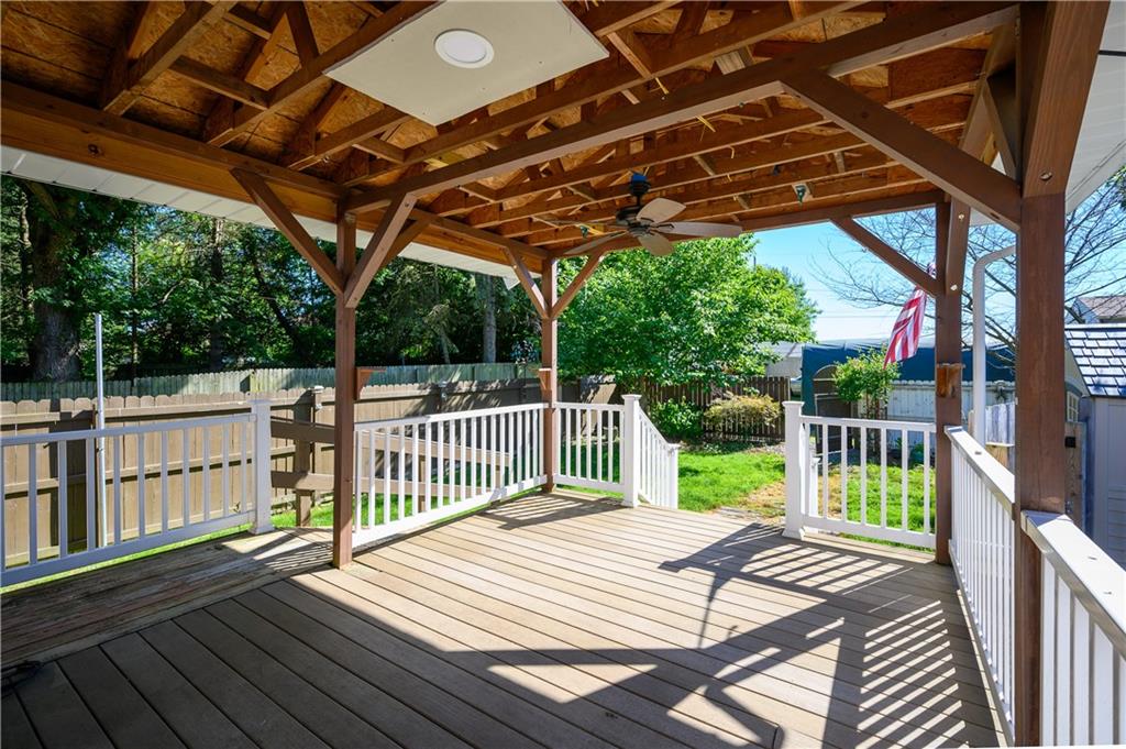 532 Oregon Avenue Rochester, PA 15074 - Photo 3 of 25 a view of a wooden deck