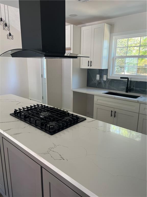 3715 Cress Way Drive Decatur, GA 30034 - Photo 16 of 37 a kitchen with a sink a stove and cabinets