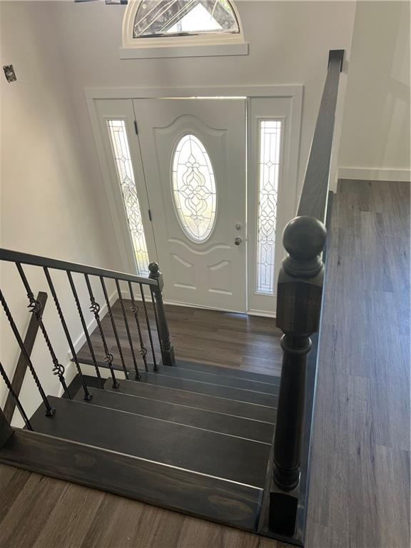 3715 Cress Way Drive Decatur, GA 30034 - Photo 4 of 37 a view of entryway with wooden floor