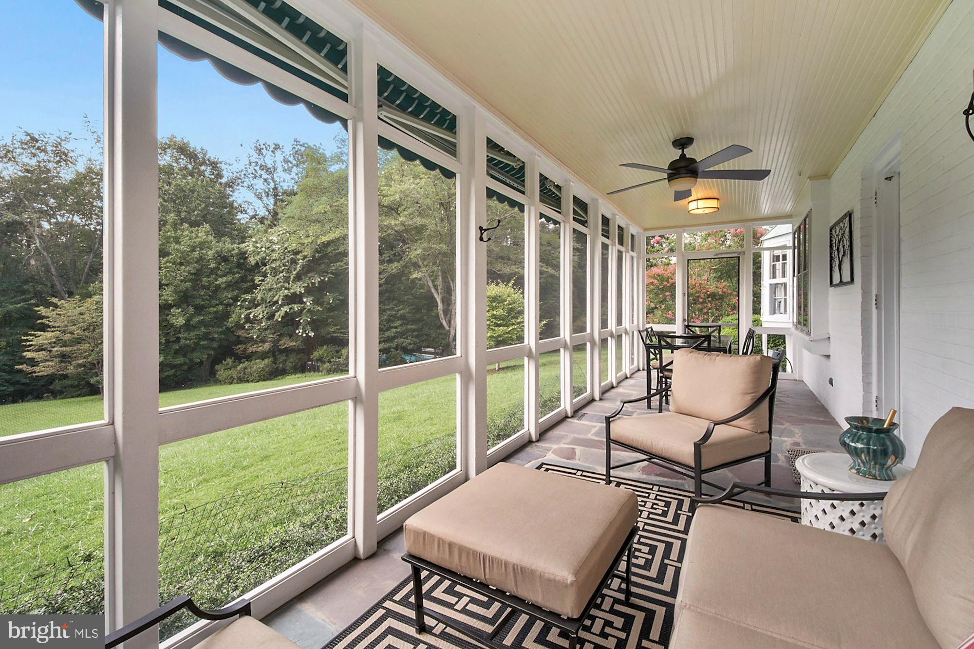100 Warrenton Drive Silver Spring, MD 20904 - Photo 16 of 36 Screen porch across back of the house