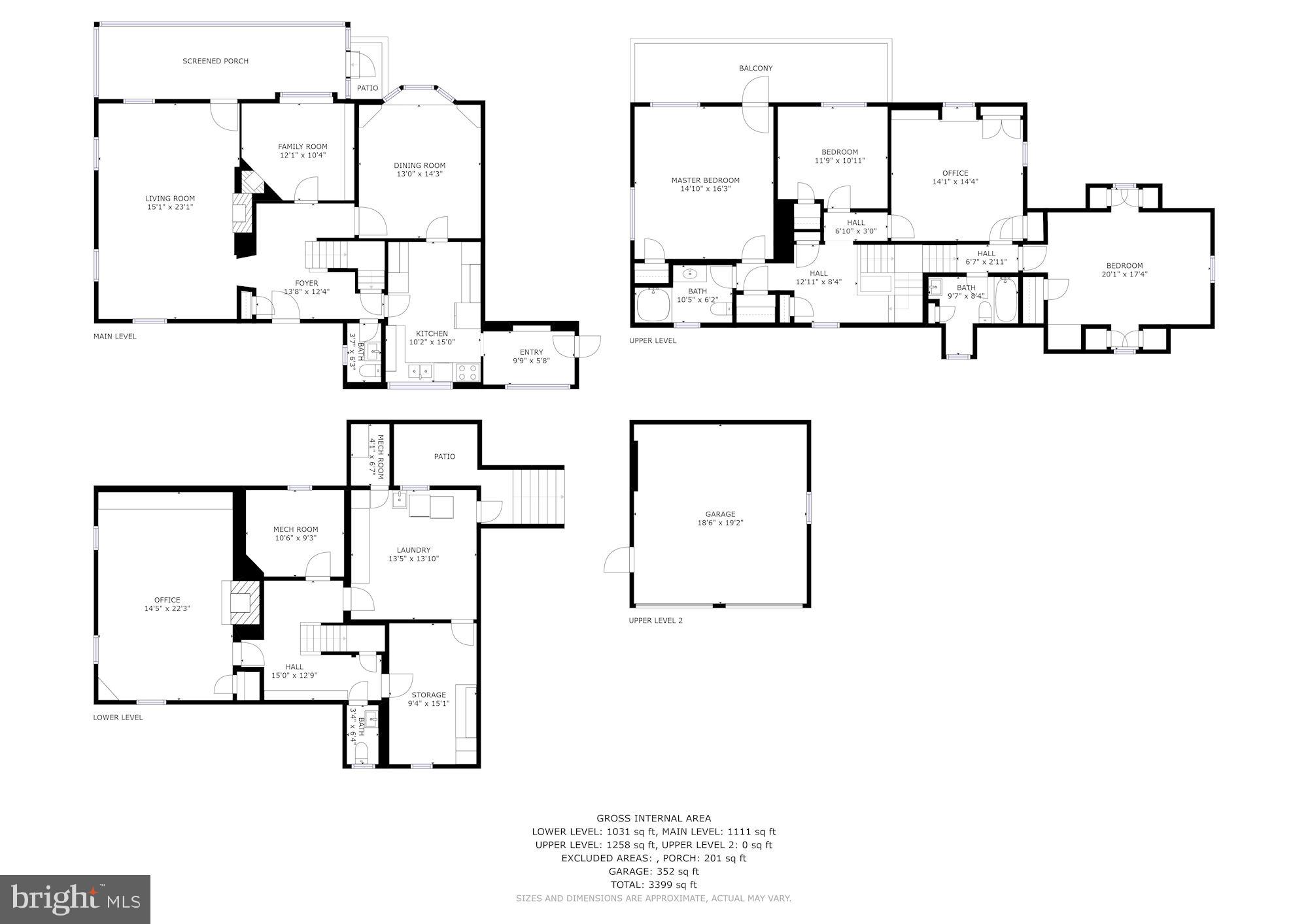 100 Warrenton Drive Silver Spring, MD 20904 - Photo 36 of 36 Floor Plans - all floors