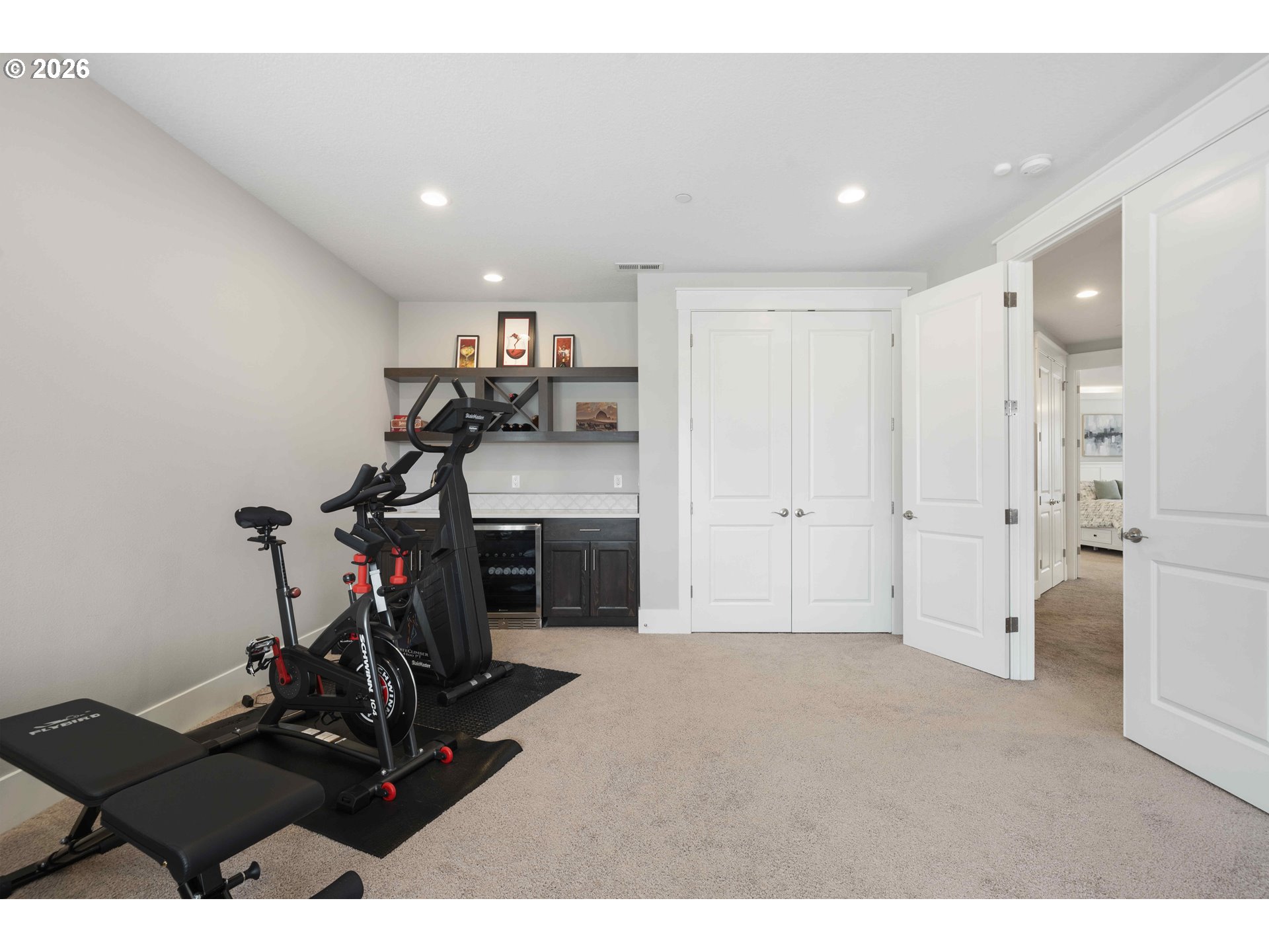2036 Northwest 44th Avenue Camas, WA 98607 - Photo 34 of 48 a view of a room with gym equipment
