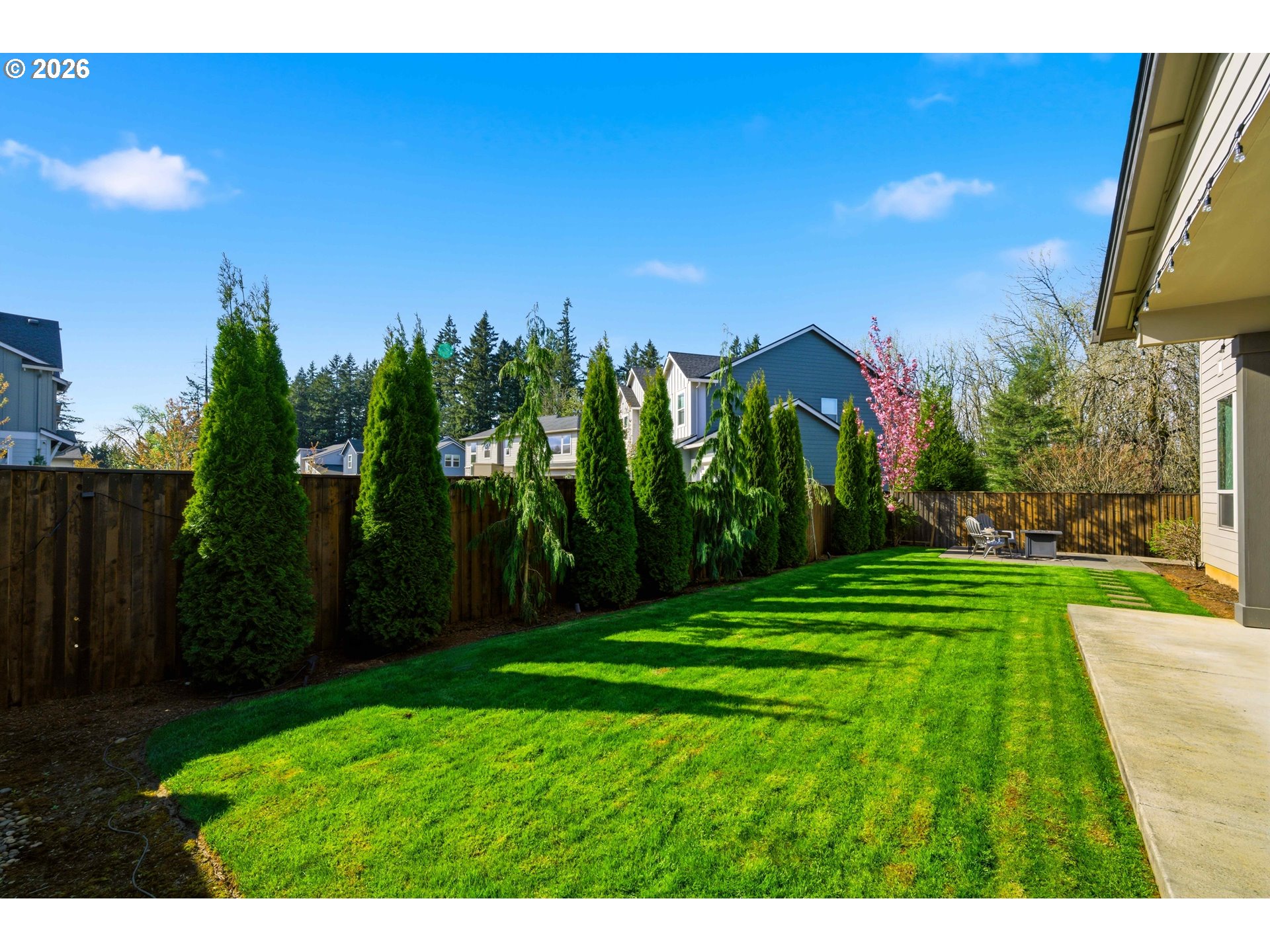 2036 Northwest 44th Avenue Camas, WA 98607 - Photo 42 of 48 a view of a golf club with a backyard