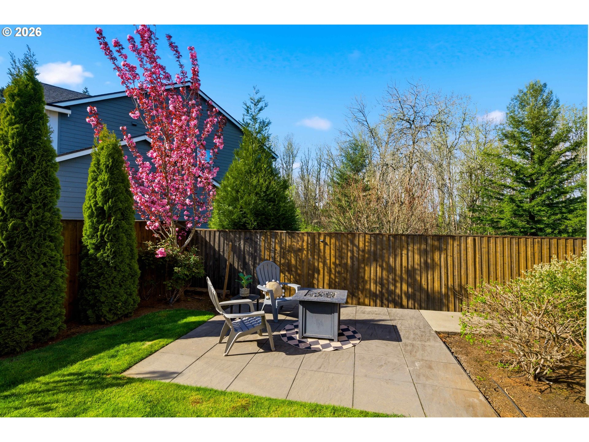 2036 Northwest 44th Avenue Camas, WA 98607 - Photo 43 of 48 a view of a table and chairs on the roof deck