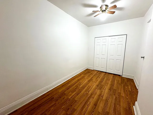 wooden floor in an empty room