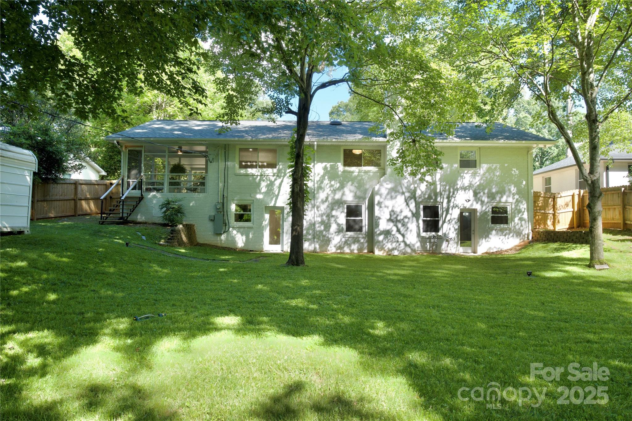 3549 Woodleaf Road Charlotte, NC 28205 - Photo 41 of 43 a front view of a house with a garden