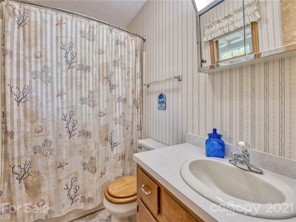 444 Stoney Ridge Loop Maggie Valley, NC 28751 - Photo 19 of 25 a bathroom with a sink and a toilet