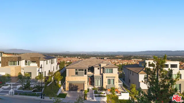 a view of a city with tall buildings