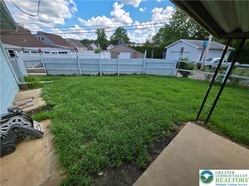 719 Keystone Avenue Bethlehem, PA 18018 - Photo 29 of 32 A fenced backyard offers a private outdoor space for leisure and recreation.