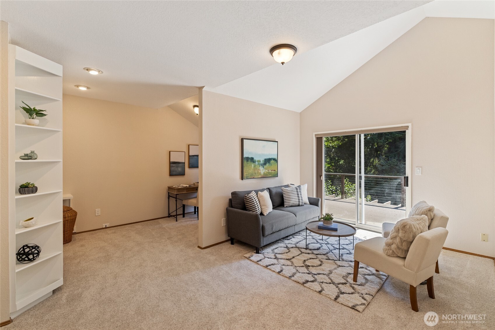 20 Bluebird Lane Port Ludlow, WA 98365 - Photo 28 of 40 a living room with furniture and a window