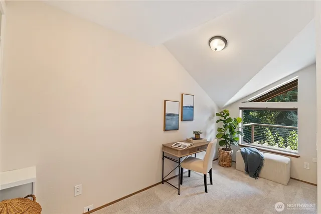 a room with a window