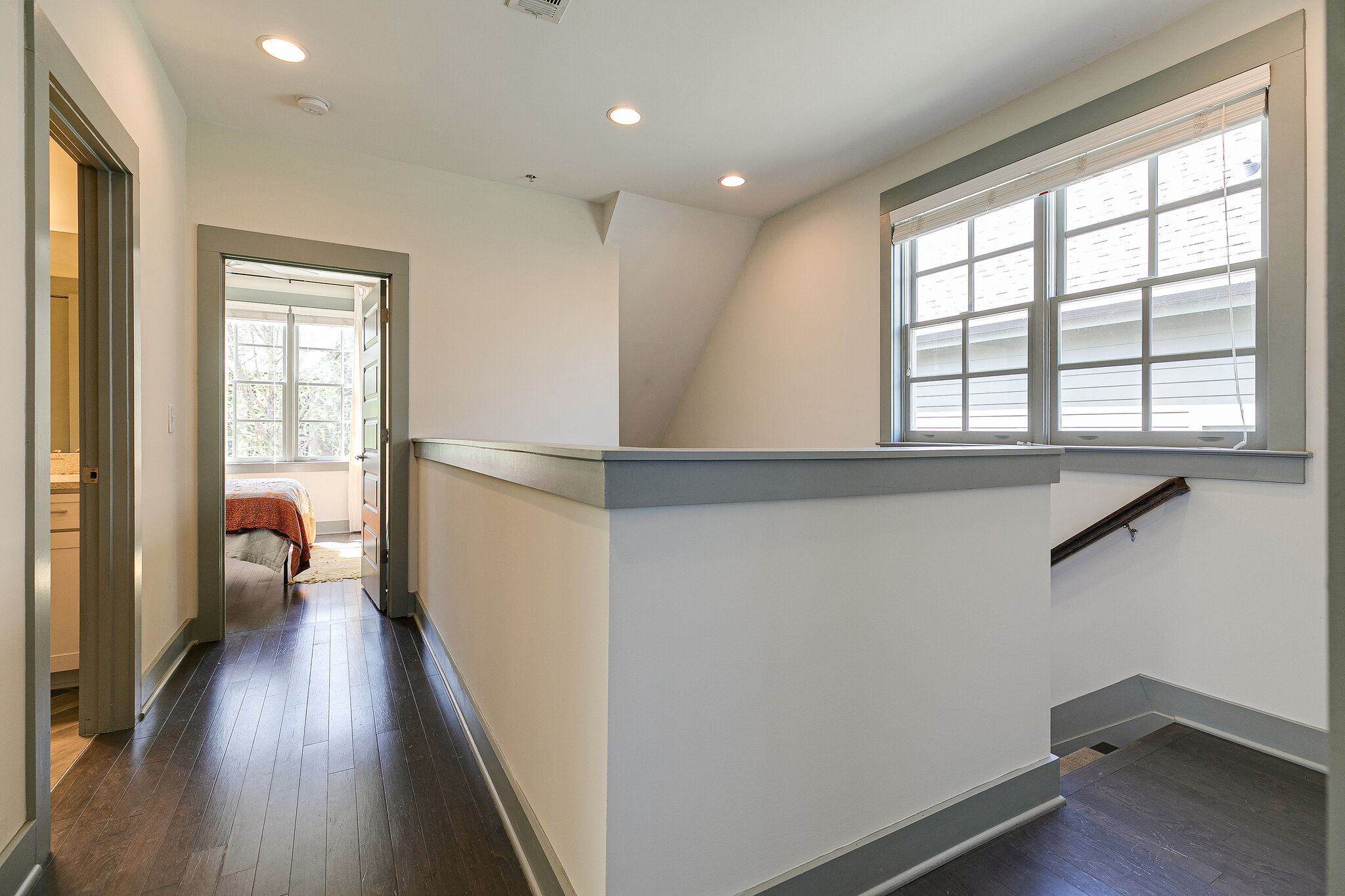 104 Cottage Lane Franklin, TN 37064 - Photo 11 of 19 a view of hallway with wooden floor and furniture