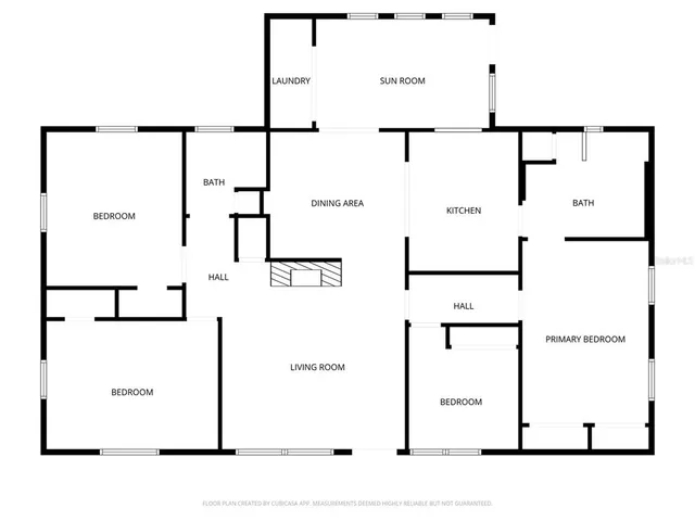 a picture of a floor plan