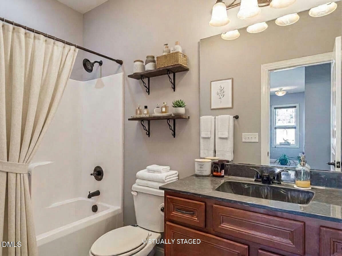 136 Kenneth Lane Willow Spring, NC 27592 - Photo 44 of 94 Bath #2 virtually staged