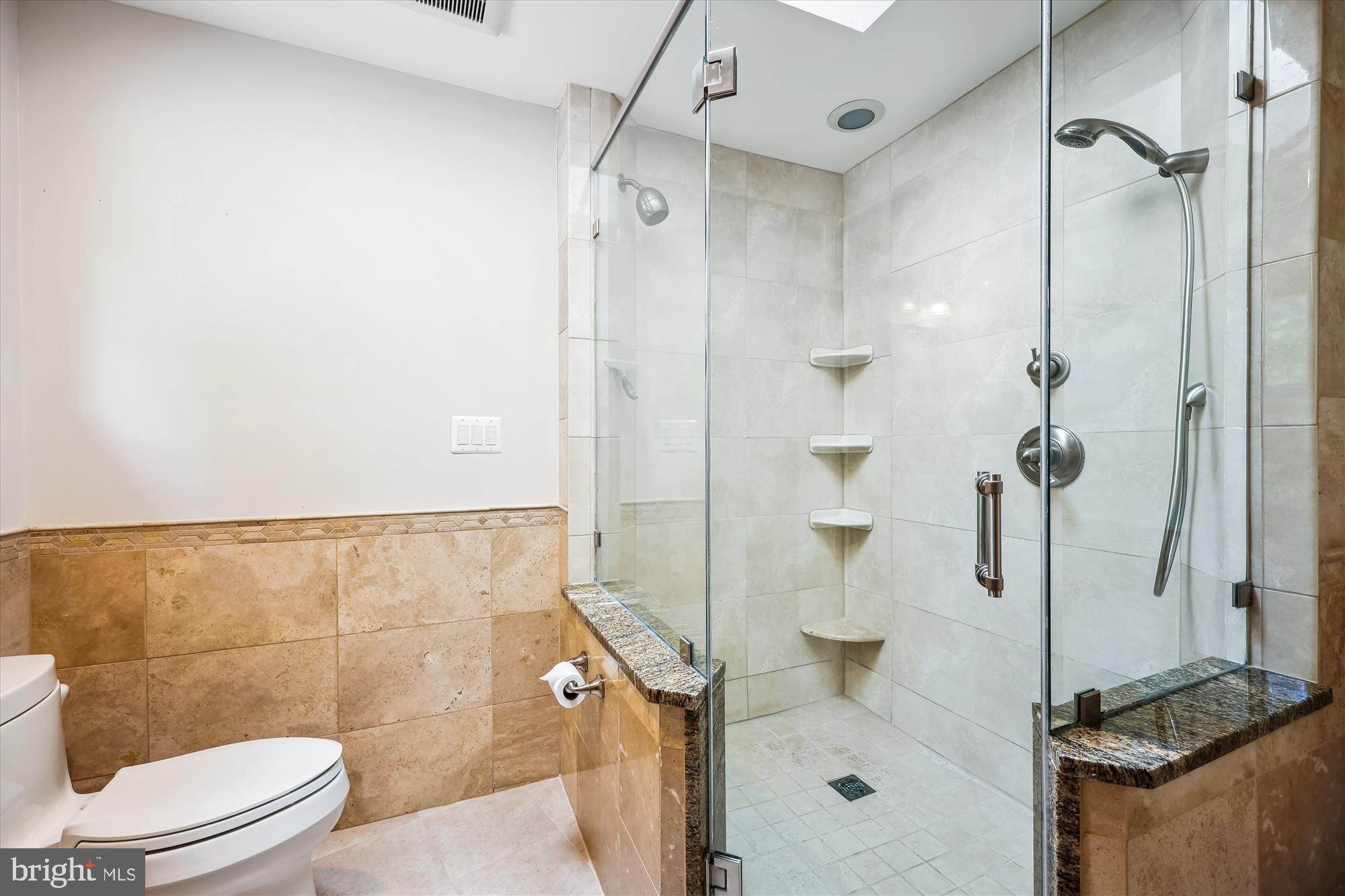 15221 Middlegate Road Silver Spring, MD 20905 - Photo 38 of 67 Walk-in shower w/glass doors