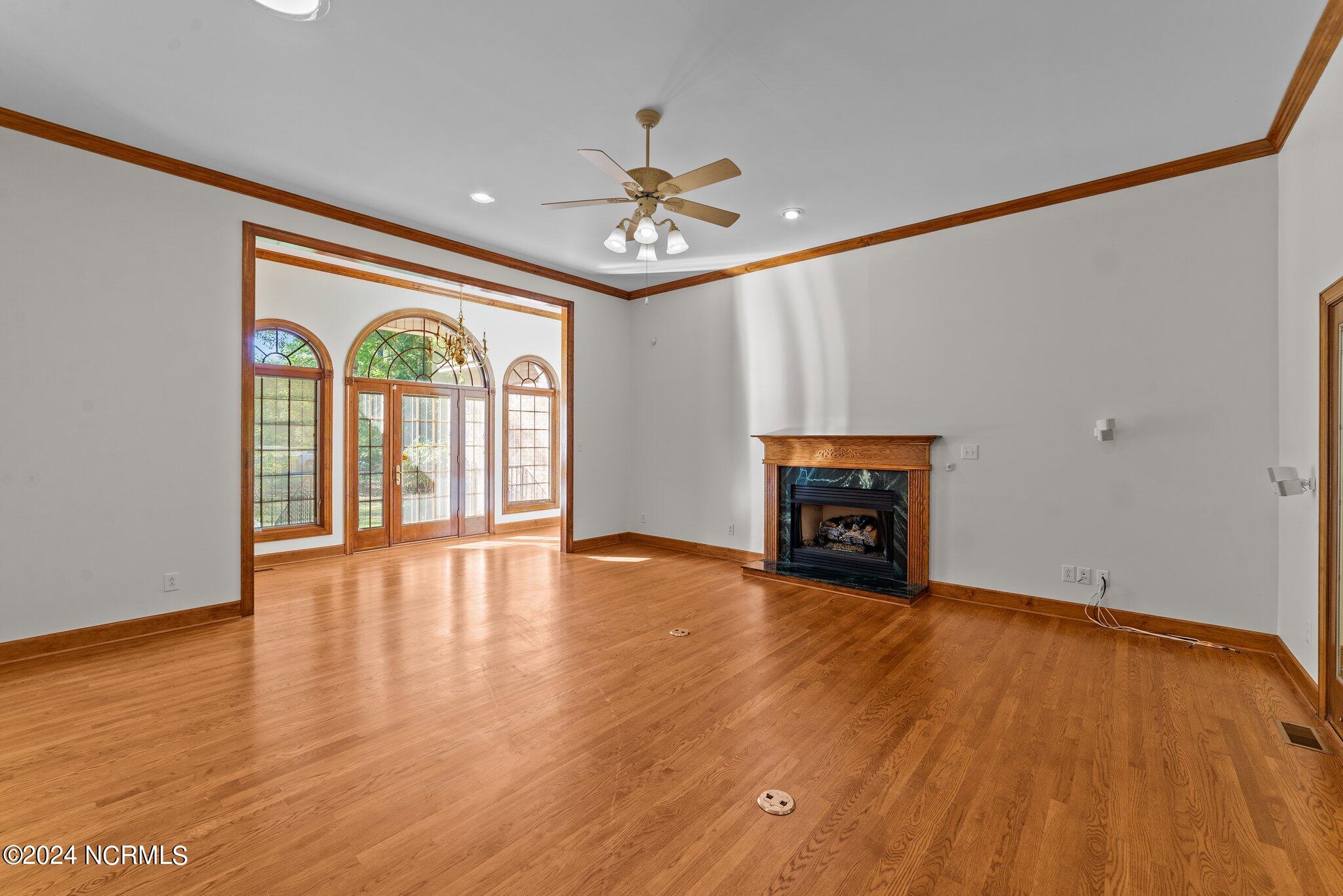 100 Rappahannock Drive Chocowinity, NC 27817 - Photo 14 of 53 014 Living Room with Fireplace