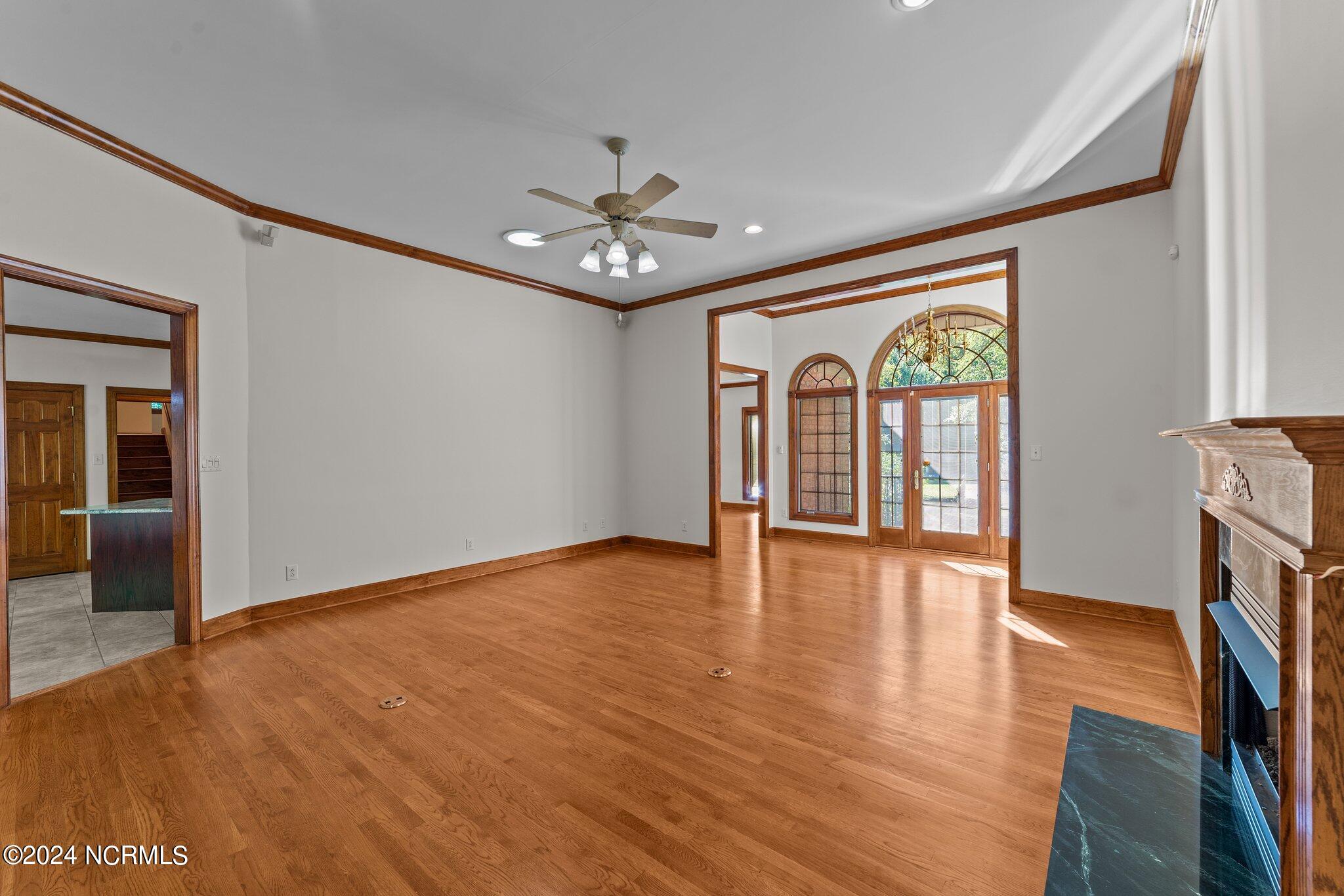 100 Rappahannock Drive Chocowinity, NC 27817 - Photo 15 of 53 015 Living Room with Hardwood Floors
