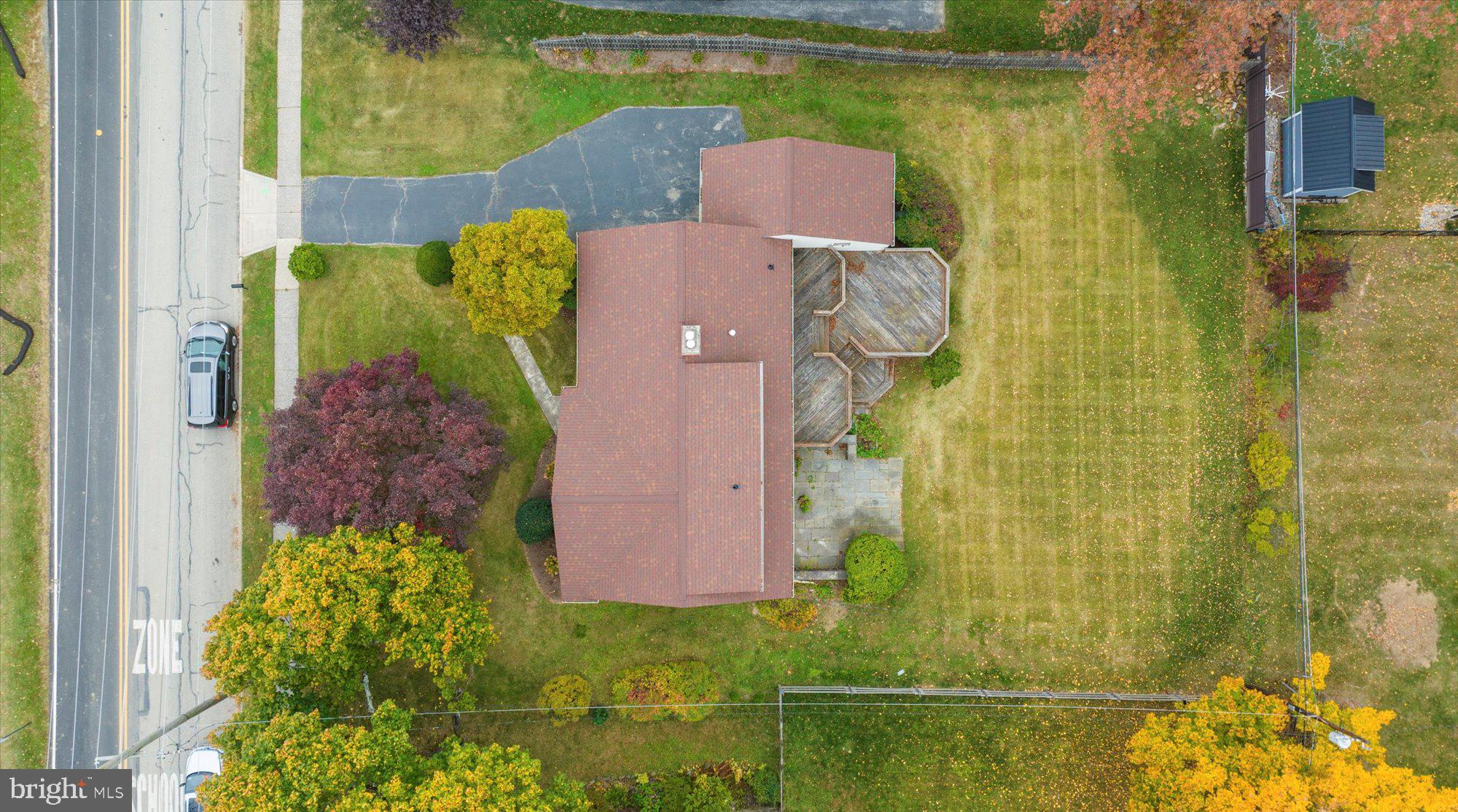 821 Coopertown Road Bryn Mawr, PA 19010 - Photo 40 of 44 aerial view of a house