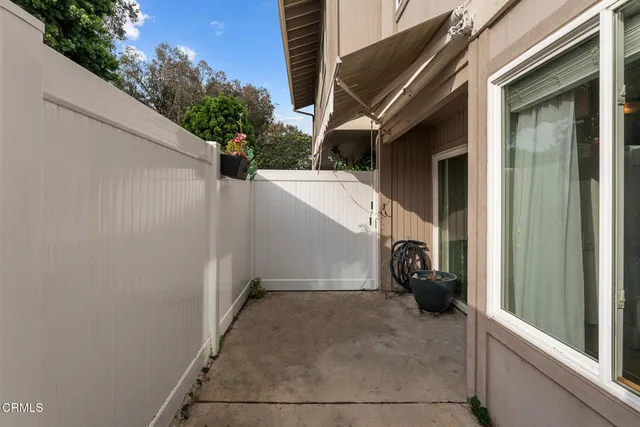 a view of outdoor space and deck