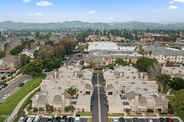 a view of city with ocean