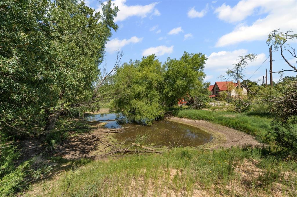 166 South Bronco Court Springtown, TX 76082 - Photo 35 of 40 a view of a lake with a yard